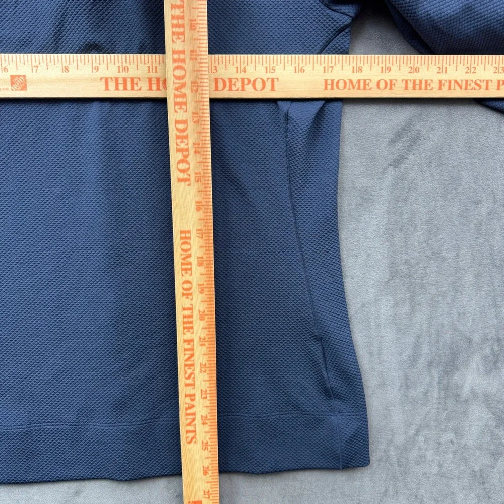 Nike Golf Dri-FIT 1/4 Zip Pullover Navy Blue 2019 US Open Pebble Beach Lexus S